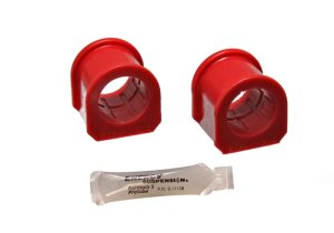 Ford Mustang Sway Bar Bushing Set - Front - Energy Suspension - Red - `79-`02